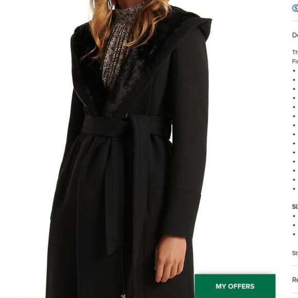 Evernew $250 Winter Wool-blend Coat (Size 2) - Picture 8 of 9